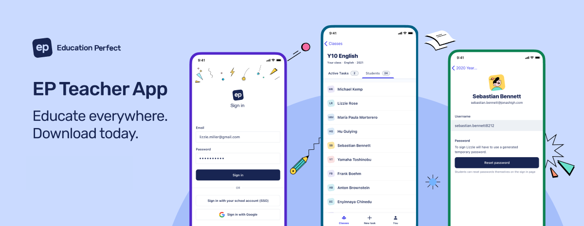 EP App Banner Landing Page